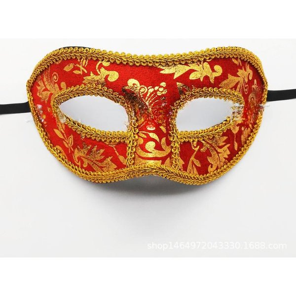 MáScara De Carnaval Mardi Gras MáScaras Venecianas MáScaras Antiguas Vintage MáScaras De Mascarada Unisex Media Cara MáScaras De Fiesta 7 Colores-image