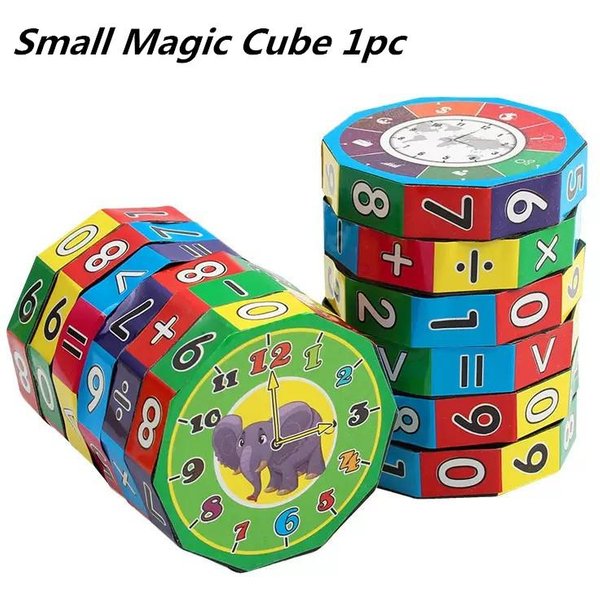 Montessori Magiczny Cylinder Matematyka Liczby Kostka Arytmetyczna Zabawka DziecięCa Matematyka Liczenie Gra Puzzle Dla Dzieci Edukacja Nauka Blue-image