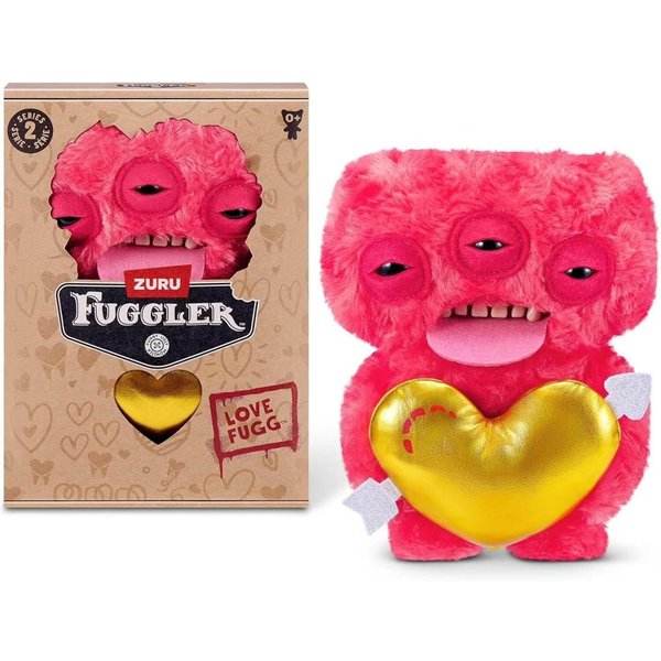 Fuggler Love Fugg Serie 2 De Zuru Peluche Con Licencia De 9 Pulgadas - Animal De Peluche Monstruo Divertido Y Feo-image