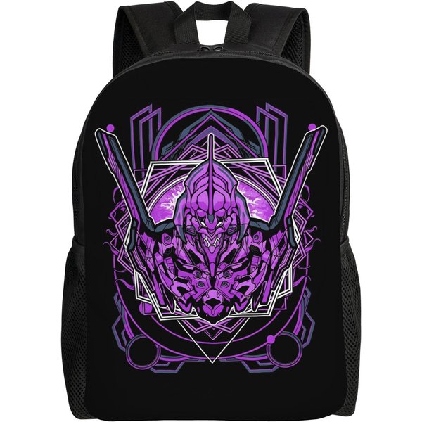 Mochila Para PortáTil EVA Evangelions Hombres Mujeres Moda Bolso Para Libros Para Estudiante Universitario Escolar Bolsos De Ayanami Rei One Size-image