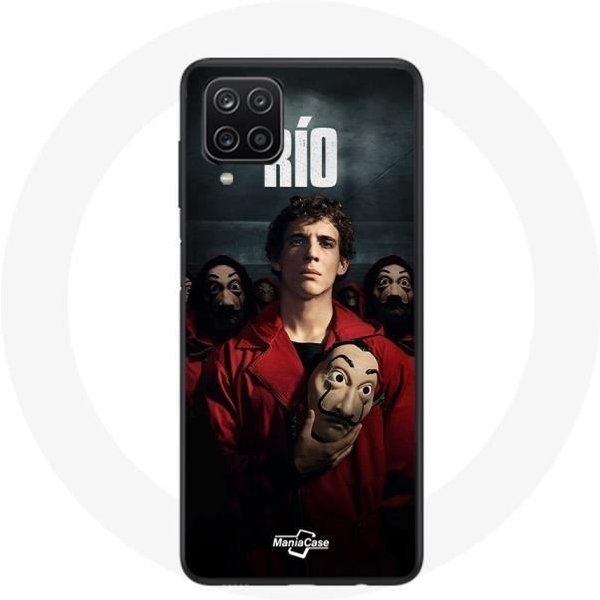 Funda Samsung Galaxy A12 La Casa De Papel MáScara De RíO-image