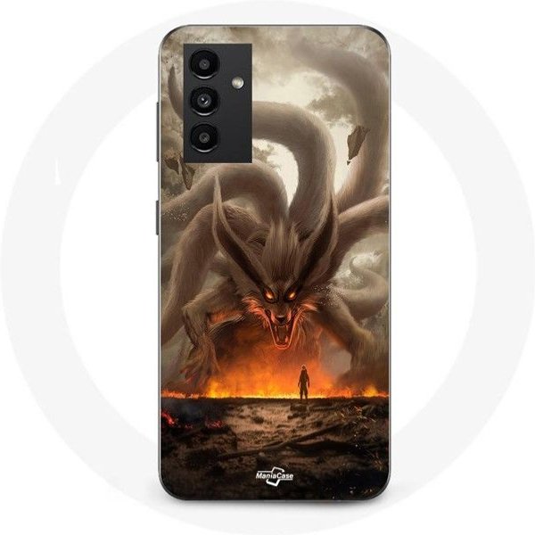 Funda De TeléFono - Maniacase - Samsung Galaxy A54 5G - Negro - Silicona - Naruto Kurama Negro-image