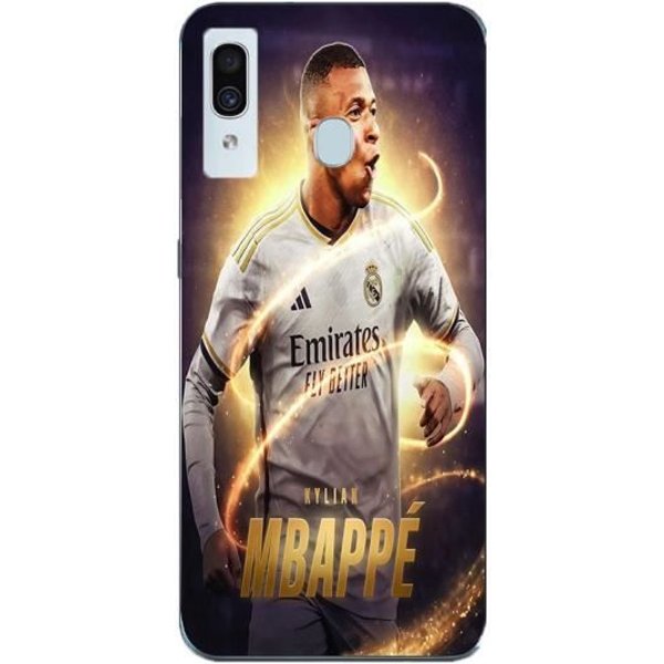 Maniacase Funda Para Samsung Galaxy A20 Kylian Mbappé Real Madrid Fondo De Pantalla-image