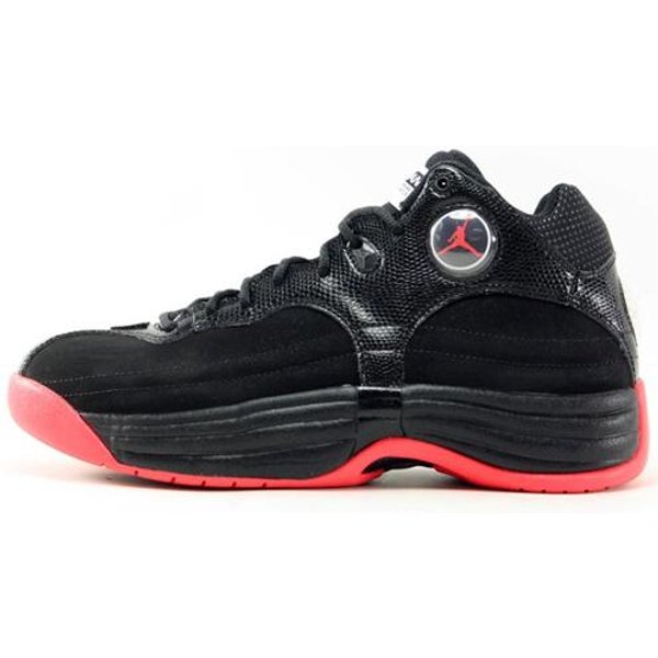 Air Jordan Jumpman Team 1 Czarne Infrared MęSkie Sneakersy Infrared-23-BiałE 644938-023 42 Black-image