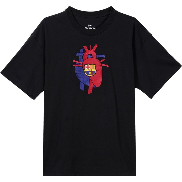 Koszulki MęSkie Nike X Patta Czarne Z OkrąGłYm Dekoltem Umiarkowany Prosty KróJ 2XL Red-image