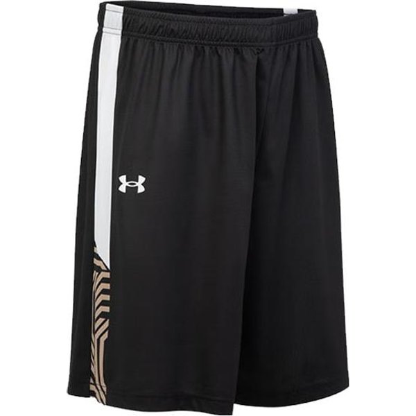 Pantalones Cortos De Baloncesto Under Armour Para Hombre Negros 2XL-image