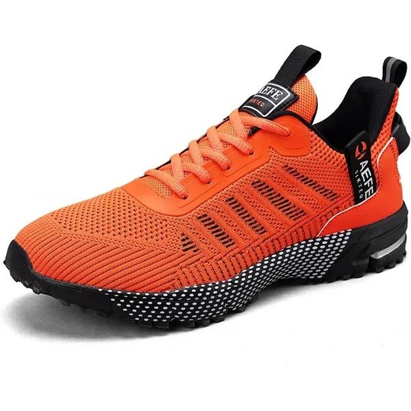 Lekkie MęSkie Buty Codzienne OddychająCe Obuwie MęSkie Sznurowane Buty Do Chodzenia Rozmiar 40-47 Buty Sportowe I Fitness Modne Trampki 43 Red-image