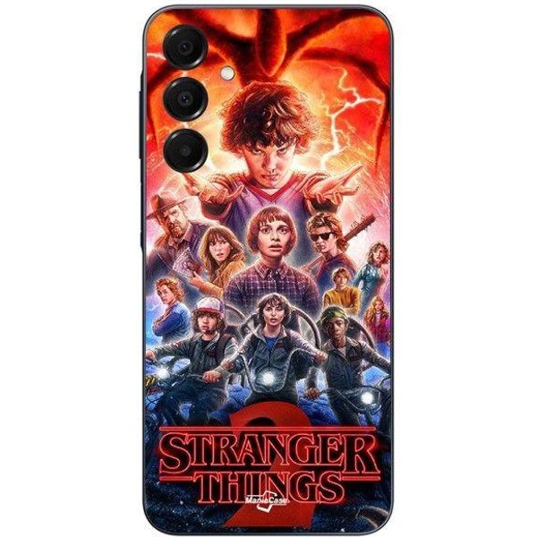 Funda Para Samsung Galaxy A15 Stranger Things Temporada 2 Maniacase Negro-image