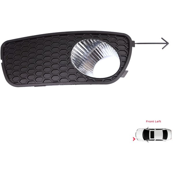 BSP1187-1 Carcasa Marco Luz Antiniebla Parachoques Delantero Izquierdo Para Fiat Palio Siena MK1 178 2007-2016 Albea 2002-2012 51703147-image