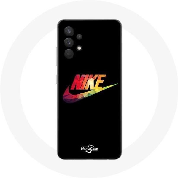 Coque Pour Samsung Galaxy A13 5G Nike Logo Couleur Fond Noir-image