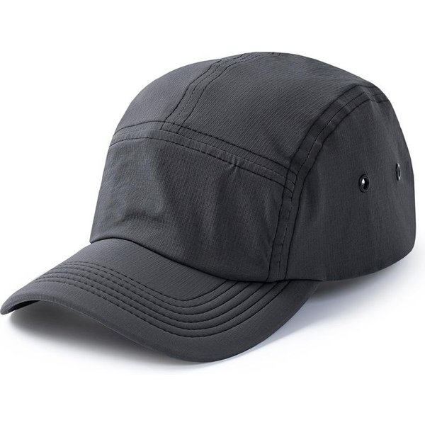Gorra De BéIsbol De Talla Grande 63Cm Secado RáPido Para Hombres Mujeres Color SóLido Visera Gorra De Pico De Pato Fina Transpirable Sombrero De ProteccióN Solar L56-59Cm Gray-image