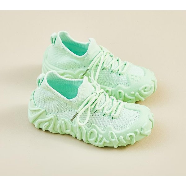 Zapatos Voladores Nuevos Zapatos Deportivos De Verano Para Estudiantes Calzado Casual De Fitness Para Correr Transpirables 40 White-image