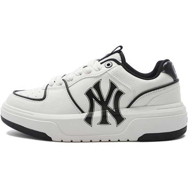 MLB Chunky Liner New York Yankees Zapatillas Blancas Negras 3ASXCA12N-50WHS 40.5 Blanco-image