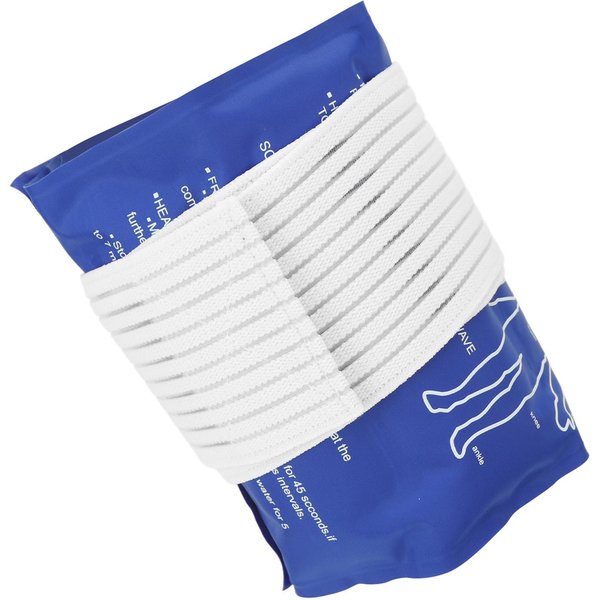 Compresas De Hielo FríAs Y Calientes Para Aliviar El Dolor. Gel Refrescante De Emergencia Con Correas De Ajuste Para Lesiones. Azul-image