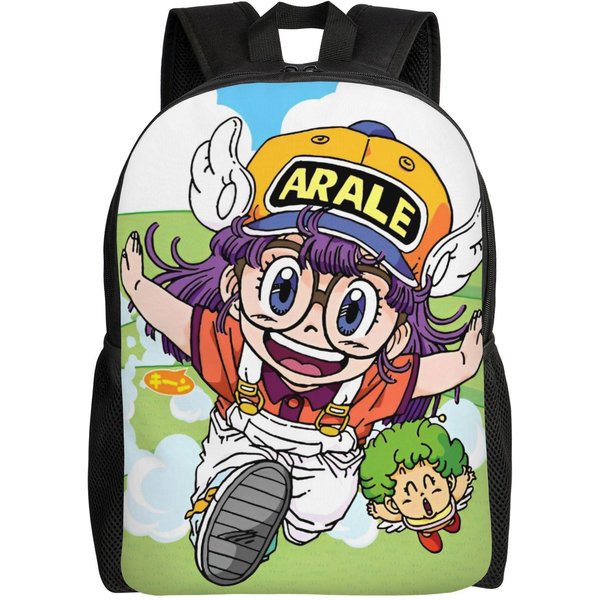 Mochila Arale Ncha Estudiante Unisex PoliéSter Mochilas De Senderismo EstéTica Suave Bolsas De Instituto Rucksack As Picture-image