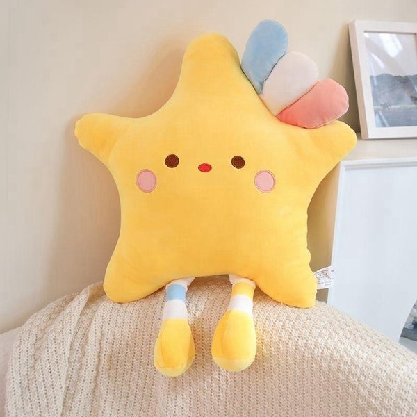 40 Cm KreskóWka Super MięKka Gwiazda Chmura Pluszowa Zabawka DużA Poduszka Do Spania KrzesłO Sofa Poduszka Lalka WyśLij Dzieciom Prezent Na Urodziny BożE Narodzenie 40Cm-image