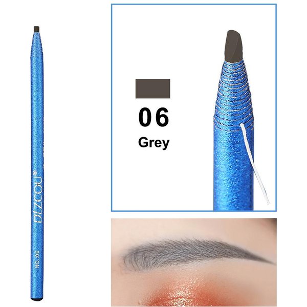 LáPiz De Cejas Resistente Al Agua Microblading Tinte De Cejas LáPiz Para Tatuaje Cejas Maquillaje A Prueba De Sudor LáPiz De Cejas De Larga DuracióN-image