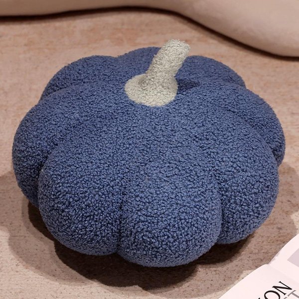 Pluszowa Poduszka Dynia Wypchana BrąZowa Szara BeżOwa Koralowa Poduszka Podparcie PlecóW Pluszak Dekoracja Sofy KrzesłA Prezent 20Cm-image