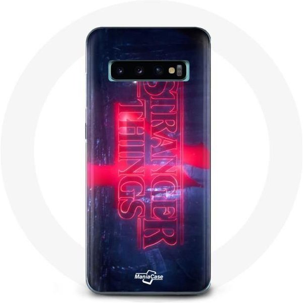 Funda Para Samsung Galaxy S10 Plus Logo De Stranger Things Transparente Temporada 4 TráIler 2022-image