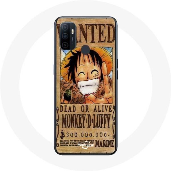 Funda - Maniacase - Oppo A53 - One Piece Manga Luffy - Flexible - ProteccióN SintéTica-image