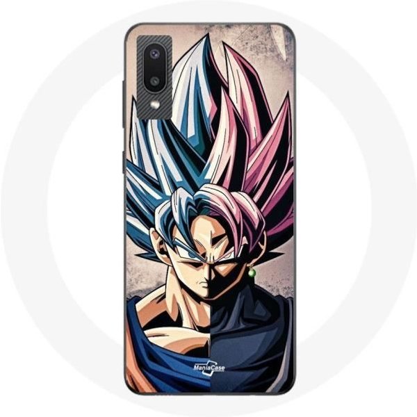 Funda Para Samsung Galaxy A02 Manga Anime Dragon Ball Multicolor-image