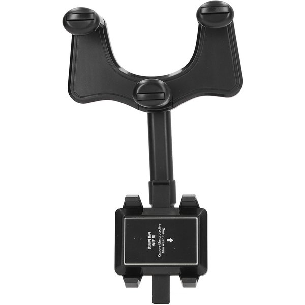 Soporte Para TeléFono De Coche Con RotacióN De 360 Grados, Soporte Estable, PortáTil, Robusto, Multifuncional, Para Espejo Retrovisor Gray-image