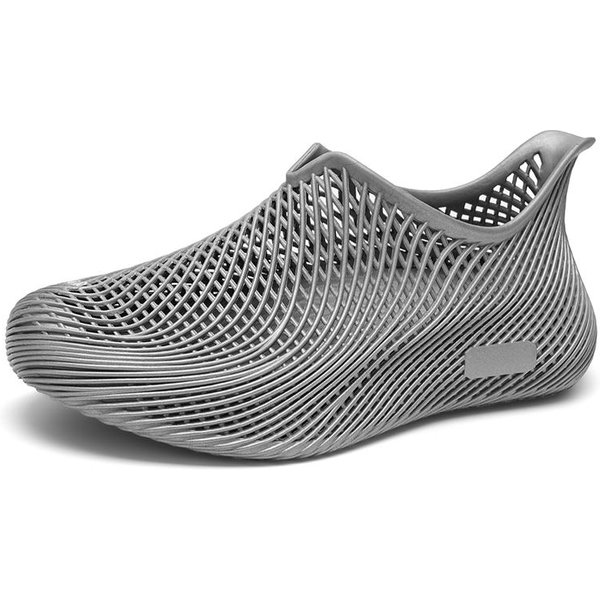 Letnie MęSkie Nowe Codzienne Buty Z Nadrukiem 3D Puste OddychająCe Wygodne LżEjsze Buty Sportowe Modne Buty Outdoorowe Do Pieszych WęDróWek 39-image