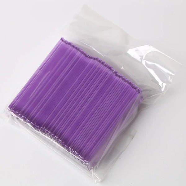 50 Uds. Puntas De UñAs Postizas, Soporte De ExhibicióN Para DecoracióN De UñAs, Soporte Para Esmalte De Gel AcríLico, Estantes Para PráCtica De UñAs Postizas Transparentes, Herramientas Para Mostrar Manicura PúRpura-image