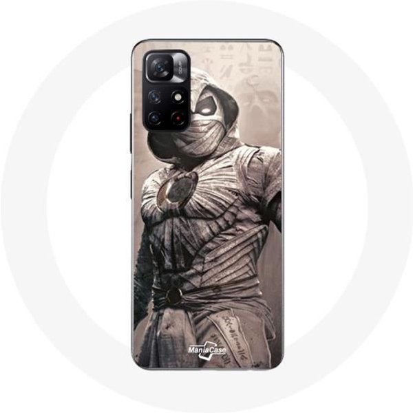 Funda - Marvel - Caballero Luna - Xiaomi Redmi Note 11S 5G - Flexible - Blanco - Mixto-image