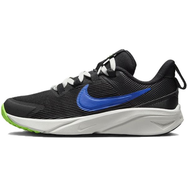 Zapatillas Nike Star Runner 4 PS Negro Azul Racer Para NiñOs Summit-White Green-Strike DX7614-004 35 Gray-image