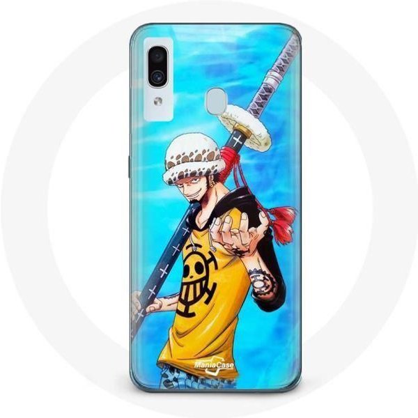 Funda - Maniacase - Samsung Galaxy A20 - Manga One Piece - Flexible - ProteccióN Y DecoracióN Negro-image