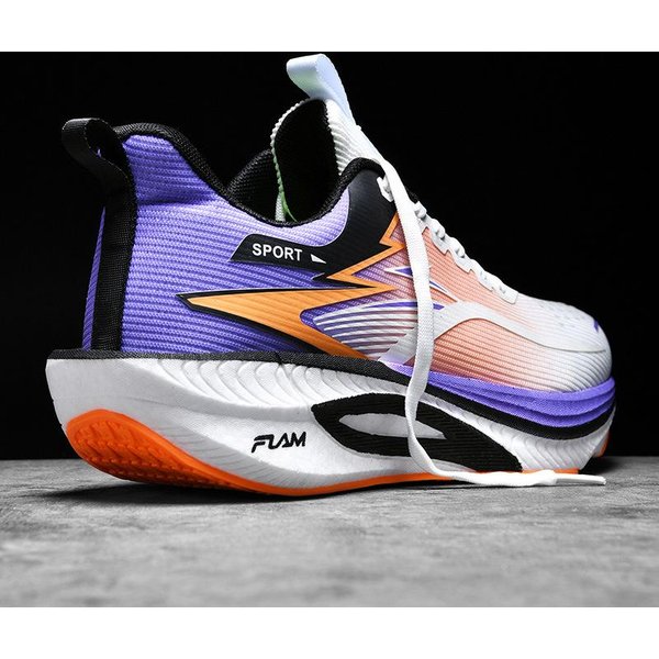 Buty Do Biegania PłYta WęGlowa Specjalistyczne Maraton MęSkie Sportowe OddychająCe Lekkie Damskie Wygodne Atletyczne AntypośLizgowe Trampki 45-image