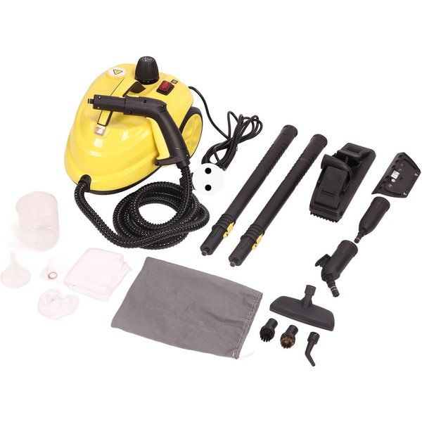 Set De Limpiador A Vapor 2000W Alta Temperatura Alta PresióN MáQuina EléCtrica De Limpieza A Vapor Capacidad 2L Enchufe US 110‑120V-image