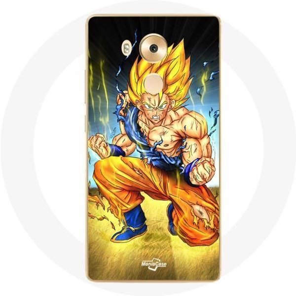 Funda Para Huawei Mate 8 Son Goku Dragon Ball Cuerpo Enojado-image