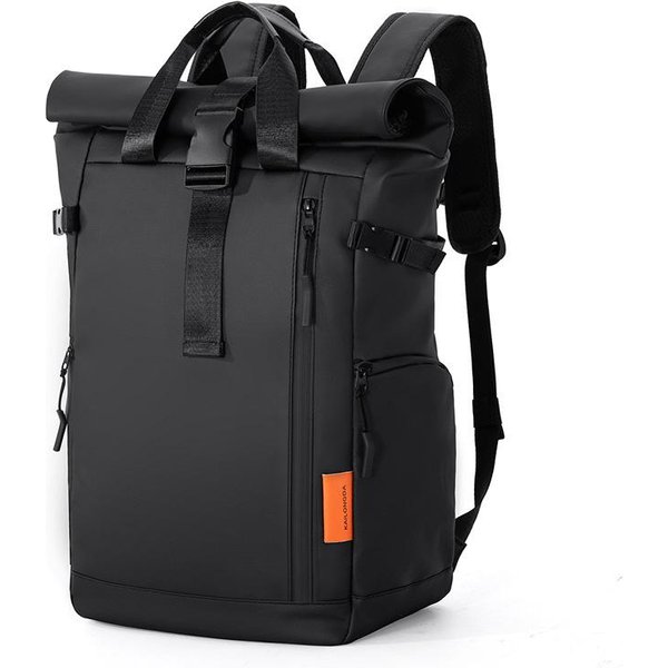 Mochila De Viaje Para Hombre Para Camping 15.6 Pulgadas Mochila Para Ordenador PortáTil Para Exterior Impermeable Senderismo Escuela Colegio Negocios Trekking-image