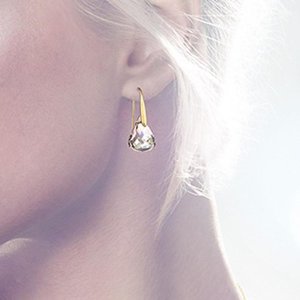 Pendientes Swarovski Elemento Para Mujer 1054614 Rouge Pink|F Gray-image