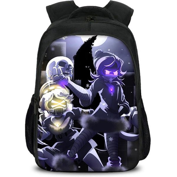 Mochila De Doble Capa Murder Drones Duradera Moderna VersáTil Gran Capacidad Mejor Regalo De CumpleañOs Para NiñO Y NiñA-image