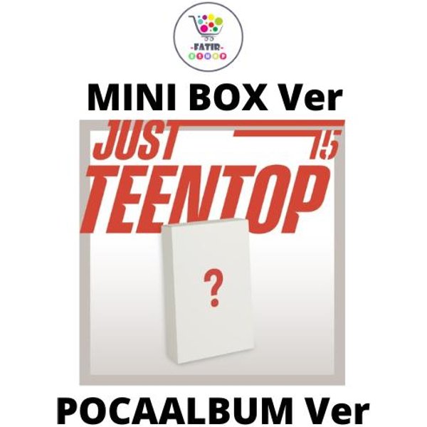 Mini BOX Ver Pocaalbum Teen TOP Mini ÁLbum Just 15 Just Teen TOP No POB Mini BOX Ver-image