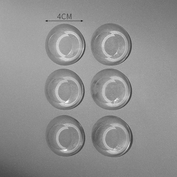 6 Piezas Tope De Puerta De Silicona Topes De Manija Autoadhesivos Silenciosos ProteccióN Antichoque Almohadilla Para Puerta Mejoras Para El Hogar Almohadilla Protectora De Pared-image