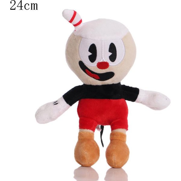Pluszowa Lalka Cuphead Zabawka Mugman Gra Przygodowa Kielich Diabeł Legendarny KróL Kostek Cala Maria Poduszka Pluszowa Prezent Urodzinowy Dla FanóW-image
