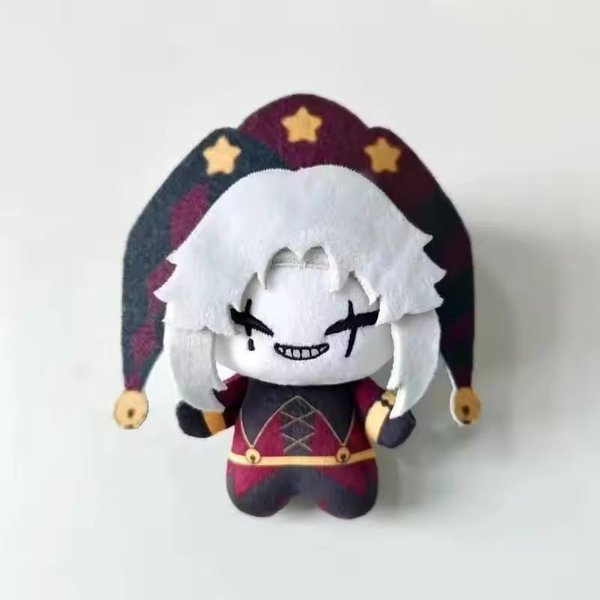 Nowy Cyrk DziwakóW Pluszowy BłAzen Pierrothe Arlekin Dziwaki Pierrot Pluszowa Lalka Zabawka Akcesoria Do Gier Anime Pluszak Wisiorek Prezent 10Cm-image