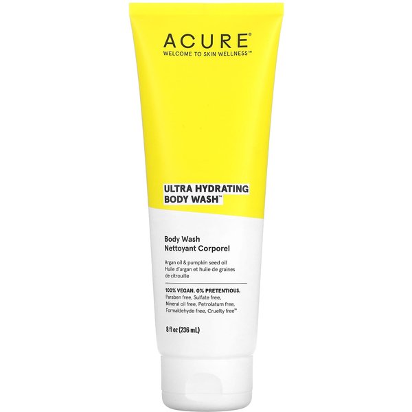 Acure, Ultra Hydrating, Body Wash, Argan Oil And Pumpkin Seed Oil, 8 Fl Oz (236 Ml)-image