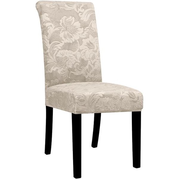 Fundas Para Sillas EláSticas De Terciopelo, Asiento Antisuciedad ExtraíBle, Fundas Para Sillas EláSticas De Jacquard Para Comedor, Cocina, Hotel, 1/2/4/6 Uds. 2 PCS-image
