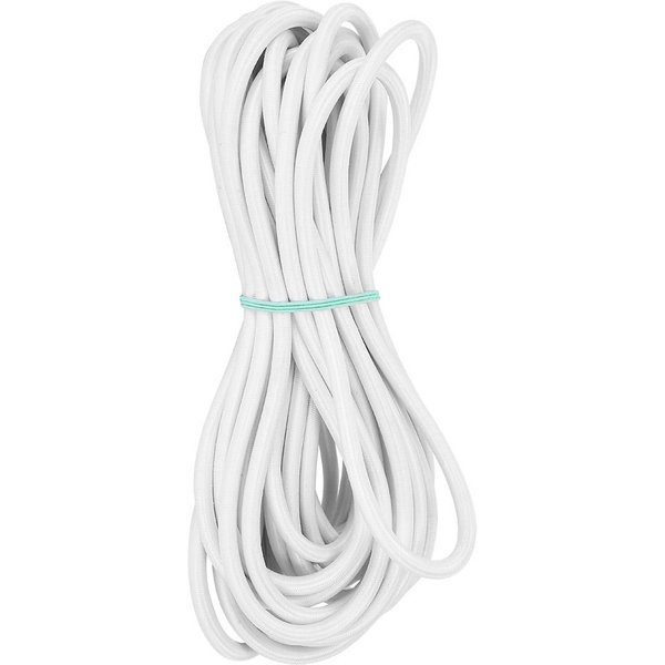 Cuerda EláStica Redonda Fuerte EláStica De 7 Mm 10 M/32.8 Pies CordóN Accesorios De Costura DIY Blanco-image
