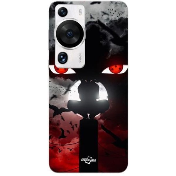 Coque Huawei P60 Pro Itachi Uchiwa Naruto Anime Art Maniacase-image