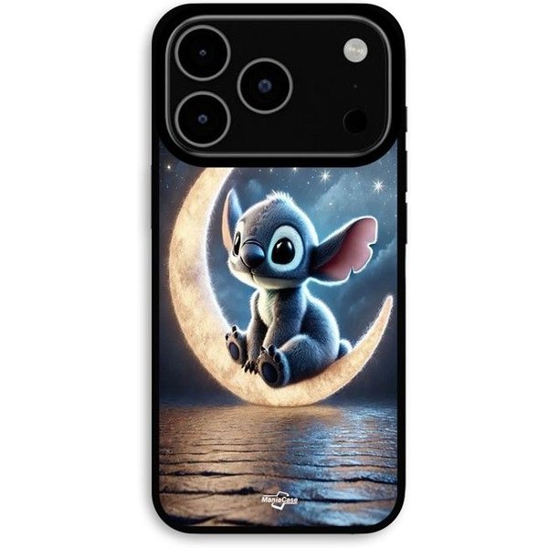 Etui Na Iphone 17 Pro Max ŚCieg KsiężYc Noc GwiaźDzista Maniacase Czarny-image