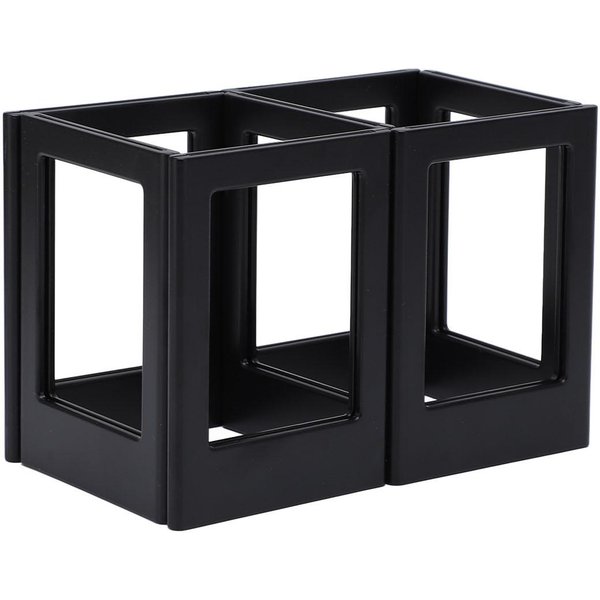 20 Sztuk Magnetyczna Ramka Na ZdjęCia 3 Cale ABS DIY Magnetyczna Ramka Na ZdjęCia Instax Do LodóWki Domu Czarny Kolor BiałY-image