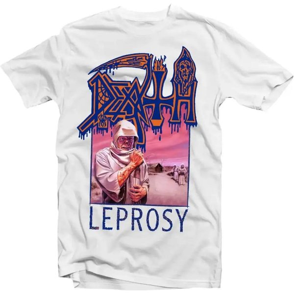T-Shirt MęSki Damski Letni BawełNiany Koszulka ZespołU Death Metal KróTki RęKaw T-Shirt Top XXL Blue-image