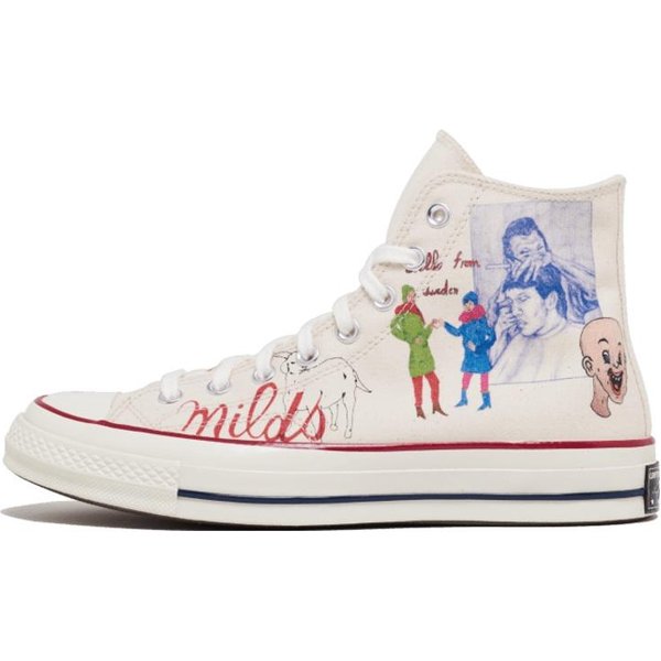 Chuck Taylor All Star Spencer Mcmullen X Chuck Taylor All Star Converse 70 High 'Estampado De Personas' 168183C 44.5 White-image