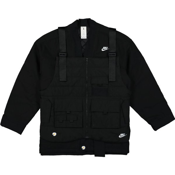 Chaqueta Nike X Peaceminusone G-Dragon 2+1 (Talla AsiáTica) Negro Unisex Streetwear DR0100-010 L Black-image
